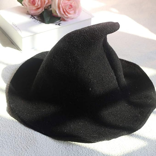 Wool Knit Witches Hat